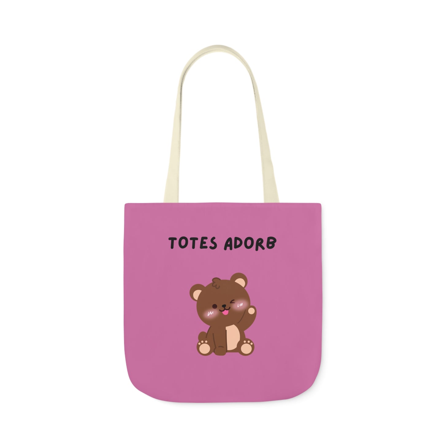 Beary cute Tote Bag, 5-Color Straps